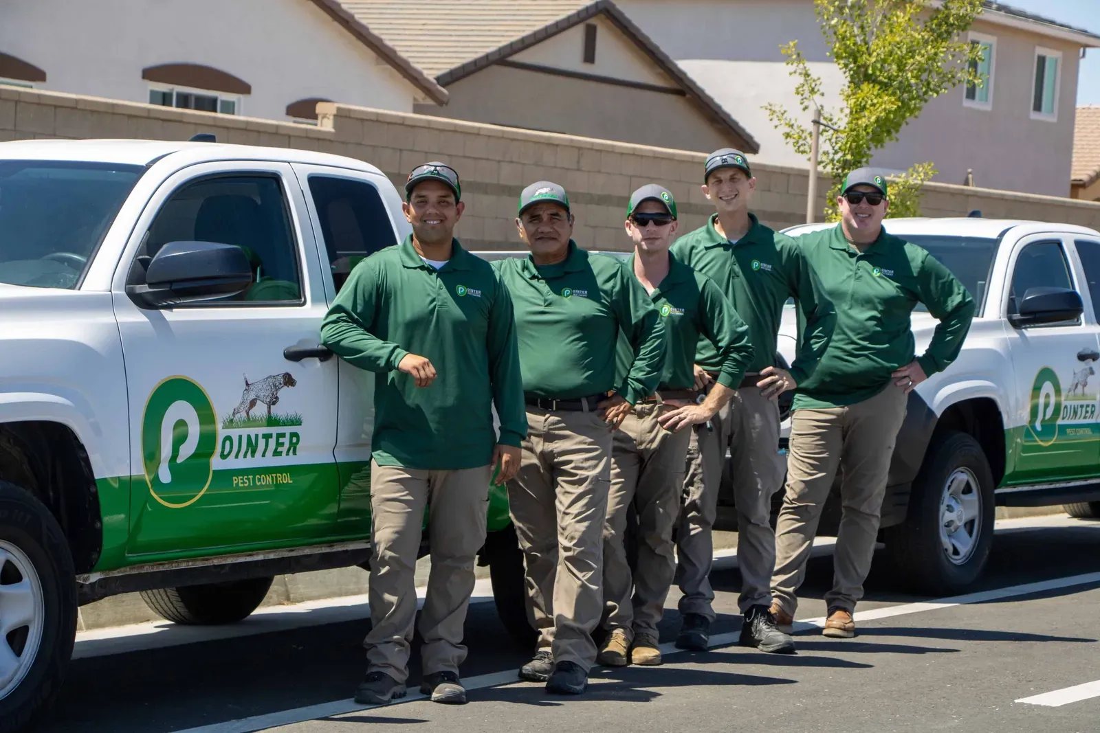 Pointer Pest Control branded truck
