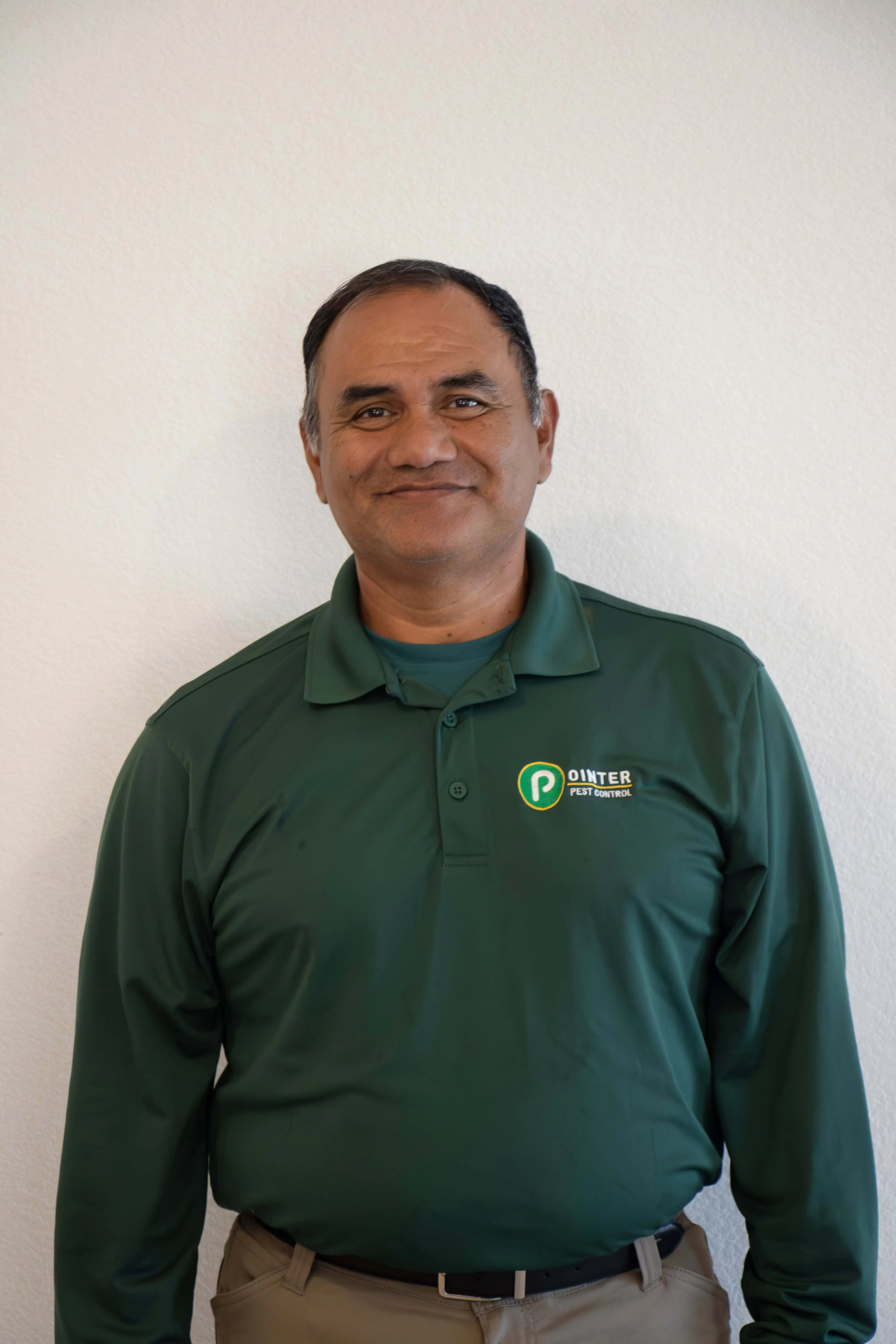 Pointer Pest Control technician serving the community